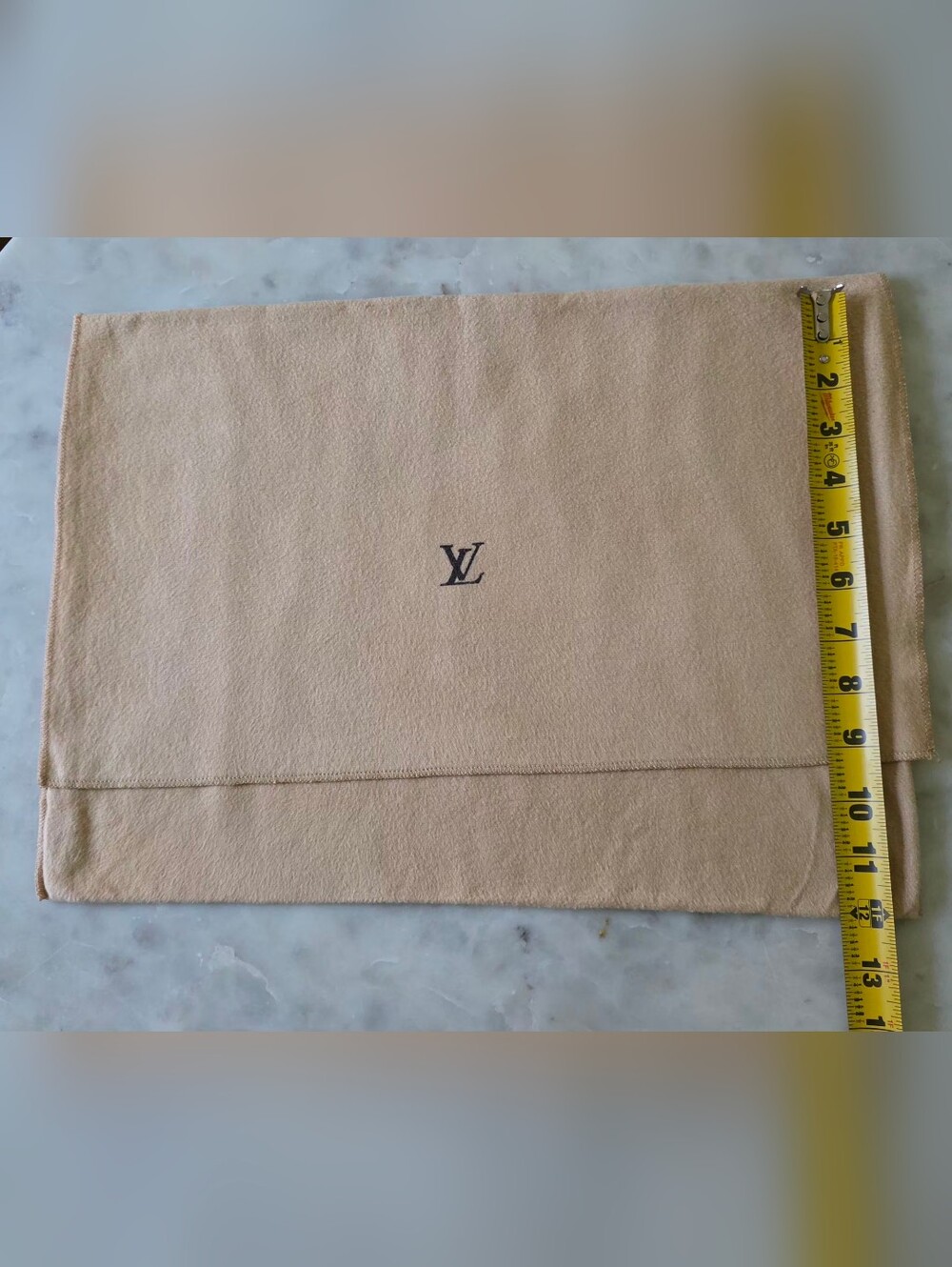 Louis Vuitton Beige Dust Bag with LV Logo-17"Wx12"H - Picture 4 of 4